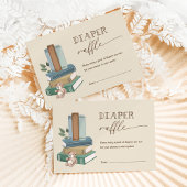 A New Chapter Begins: Storybook Diaper Raffle Baby エンクロージャーカード