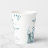 A New Chapter Blue Baby Shower 紙コップ (右)