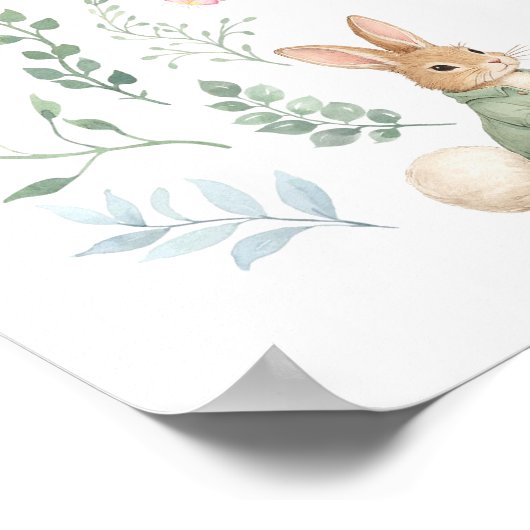 A New Chapter Book Baby Shower Welcome  ポスター (角)