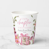 A New Chapter Books｜水彩ウェディングシャワー 紙コップ (裏面)