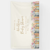 A New Chapter Books Baby Shower 横断幕 (縦)