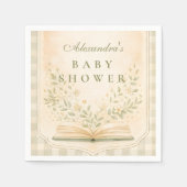 A New Chapter Botanical Baby Shower スタンダードカクテルナプキン (正面)