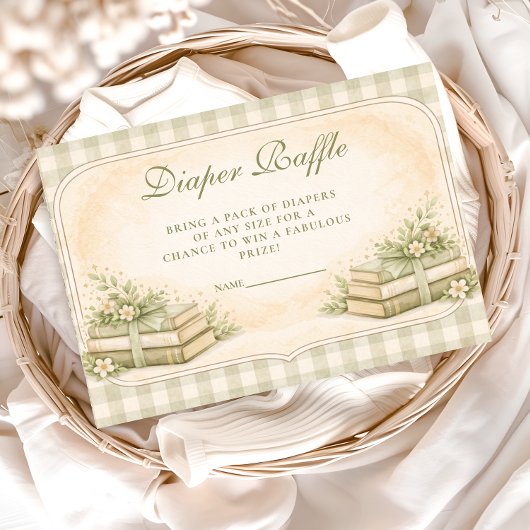 A New Chapter Botanical Diapper Raffle エンクロージャーカード