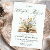 A New Chapter bridal shower 招待状