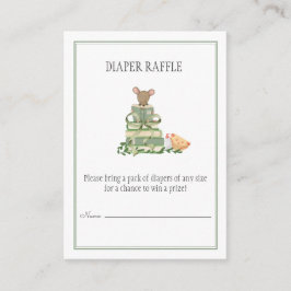 A New Chapter Diaper Raffle  エンクロージャーカード