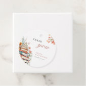 A New Chapter Floral Baby Shower フェイバータグ (インサイチュ)