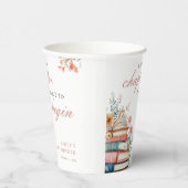 A New Chapter Floral Baby Shower 紙コップ (右)