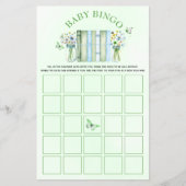 A New Chapter gender neutral baby shower bingo チラシ (正面)