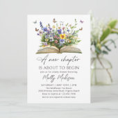 A new Chapter Is About To Begin Baby Shower 招待状 (スタンド正面)