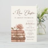 A New Chapter is About to Begin Bridal Shower 招待状 (スタンド正面)