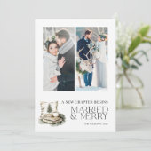 A New Chapter Married & Merry Cozy Neutral 2 Photo シーズンカード (スタンド正面)
