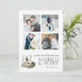 A New Chapter Married & Merry Cozy Neutral 4 Photo シーズンカード (スタンド正面)