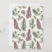 A New Chapter Married & Merry Newlywed 4 Photo シーズンカード (裏面)