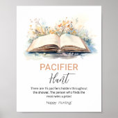 A New Chapter Pacifier Hunt Shower Game Sign ポスター (正面)