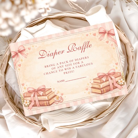A New Chapter Storybook Diapper Raffle エンクロージャーカード
