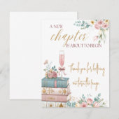 A New Chapter Thank You Card サンキューカード (正面/裏面)