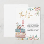 A New Chapter Thank You Card サンキューカード (正面/裏面)