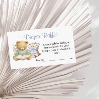 A New Chapter will soon Begin Diaper Raffle エンクロージャーカード