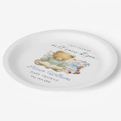 A New Charger Begin Bear Books Paper Plate ペーパープレート (アングル)