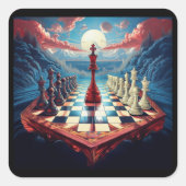 A New Concept On The Game Of Chess スクエアシール (正面)