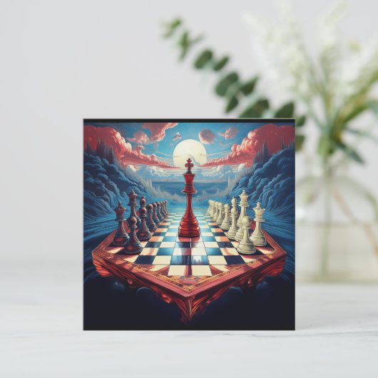 A New Concept On The Game Of Chess 招待状 (スタンド正面)