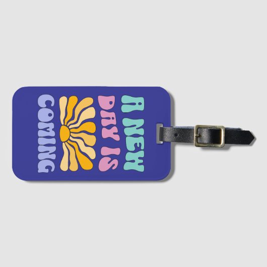 A New Day is Coming ラゲッジタグ (正面横)