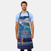 A New Flight Attendant エプロン (着用した状態)