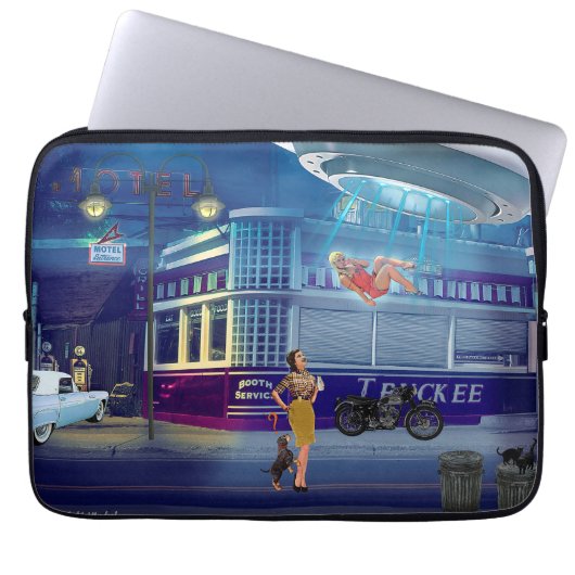 A New Flight Attendant ラップトップスリーブ (正面)