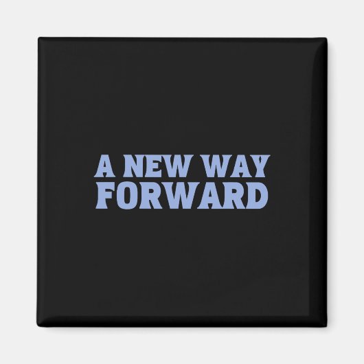 A New Way Forward Kamala Harris Wheimer 2024 Presi マグネット (正面)