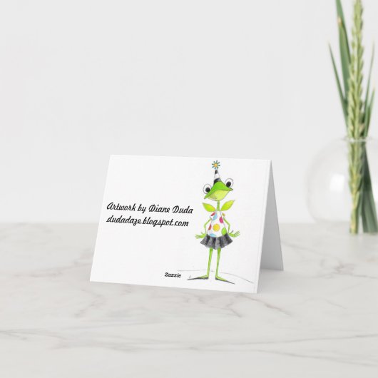 A Nice Cup of TEa - Note CArds カード (裏面)