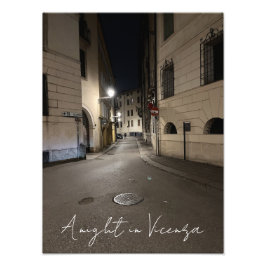 A night in Vicenza フォトプリント