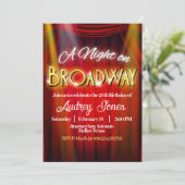 A Night onブロードウェイ 招待状 (スタンド正面)