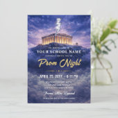 A Night on Mount Olympus Trendy Prom Invitation 招待状 (スタンド正面)