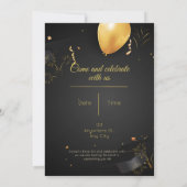 A NIGHT TO REMEMBER: SPECTACULAR GRADUATION PARTY 招待状 (裏面)