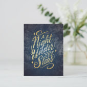 A Night Under the Stars Postcard インビテーションポストカード (スタンド正面)
