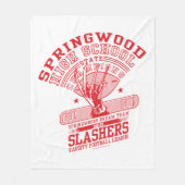 A Nightmare on Elm Street | Springwood High フリースブランケット (正面)