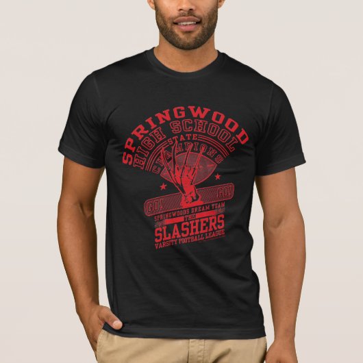 A Nightmare on Elm Street | Springwood High Tシャツ (正面)