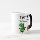 A Normal Papa But More Awesome - Family Personaliz モーフィングマグカップ (正面右)