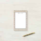 A Note from Data Sheet Music Noteミュージシャン ポストイット (デスク上)