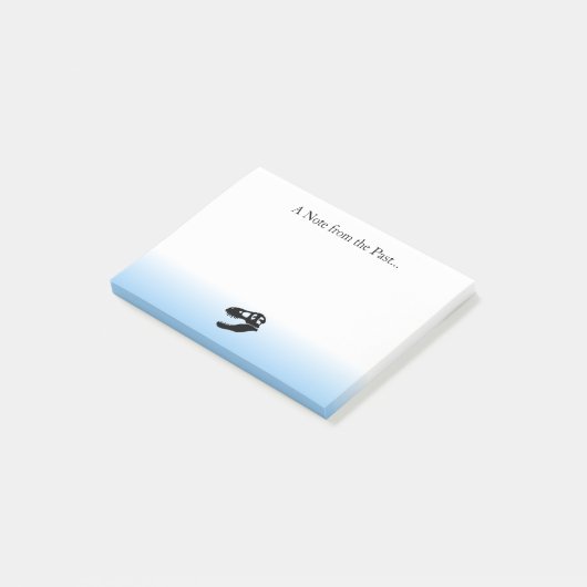 A Note from the Past- T. rex Dinosaur Post-its ポストイット (アングル)
