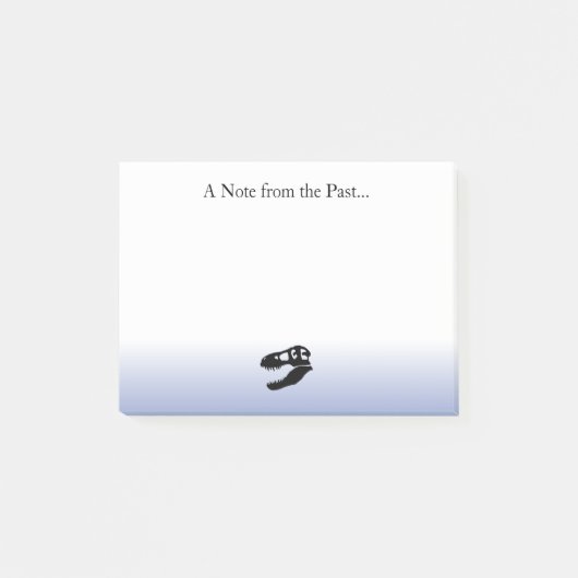 A Note from the Past- T. rex Dinosaur Post-its ポストイット (正面)