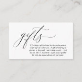 A Note On Gifts, Honeymoon Wish Wishing Well, Fund エンクロージャーカード (正面)