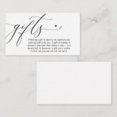 A Note On Gifts, Honeymoon Wish Wishing Well, Fund エンクロージャーカード (正面/裏面)