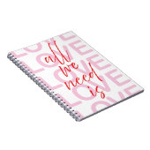 A notebook in a minimalistic style ノートブック (右側)