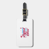 A Nursing legend has Retired ラゲッジタグ (正面縦)