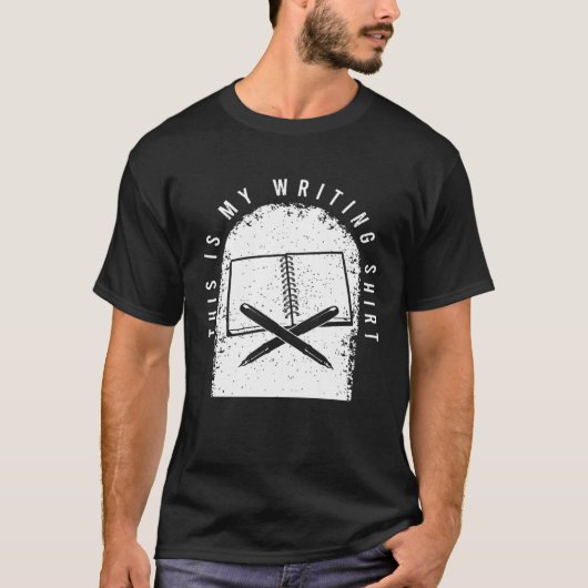 A Of Book用のライターの装書置 Tシャツ (正面)