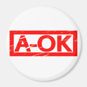 A-OKスタンプ マグネット