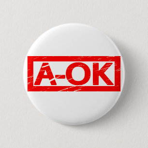 A-OKスタンプ 缶バッジ