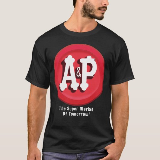 A&Pスーパーマーケット Tシャツ (正面)