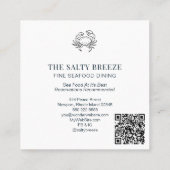 *~*A P13ヒーリングビーチWAVE誕生のVenus 70 0 スクエア名刺 (裏面)